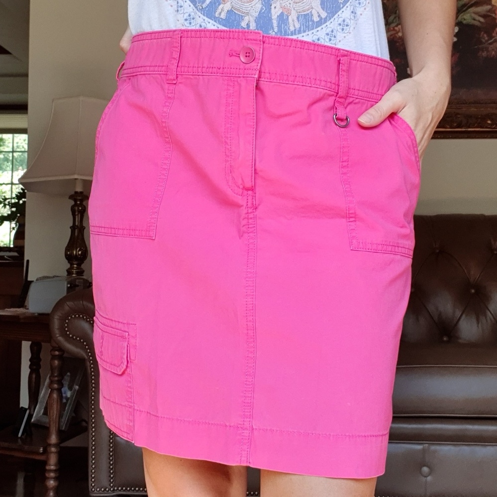 GH Bass & Co cargo skirt